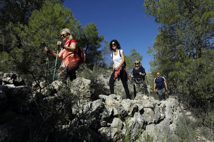 Alcalá del Júcar y Nerpio deslumbraron el pasado fin de semana en las rutas de senderismo