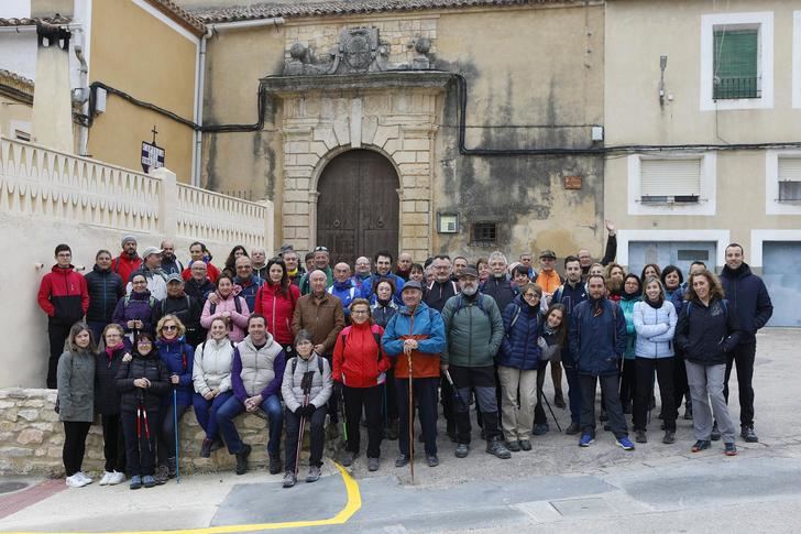 Fin de semana completo con rutas senderistas en Villamalea y Chinchilla de Montearagón