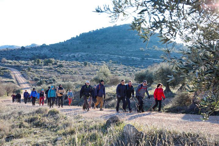 Casas Ibáñez se estrena en las Rutas de Senderismo de la Diputación, que llegan también a Alatoz