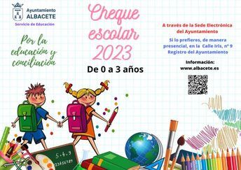 La Concejalía de Educación de Albacete publica el listado provisional de las solicitudes del cheque escolar