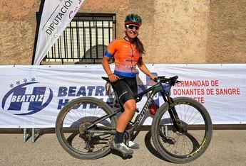 Juan González y Lucía Navarro mandan en la prueba BTT de Ossa de Montiel