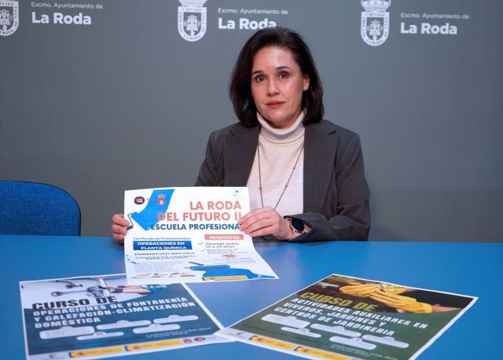Plazas vacantes en los cursos de fontanería y jardinería que comienzan el 1 de marzo en La Roda