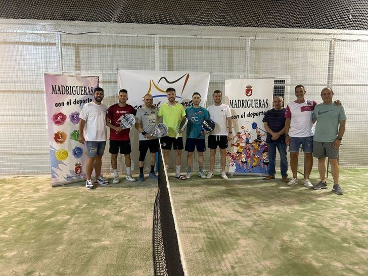 Una inoportuna lesión decide el torneo de pádel de Madrigueras
