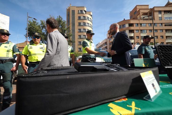 El numeroso dispositivo de seguridad, clave para aumentar la popularidad y atraer a más visitantes a la Feria de Albacete