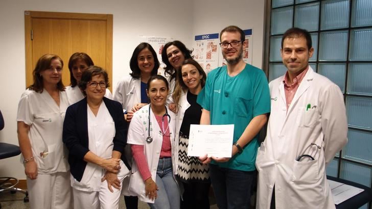 El Hospital de Ciudad Real recibe la acreditación de calidad de la Sociedad Española de neumología y cirugía torácica