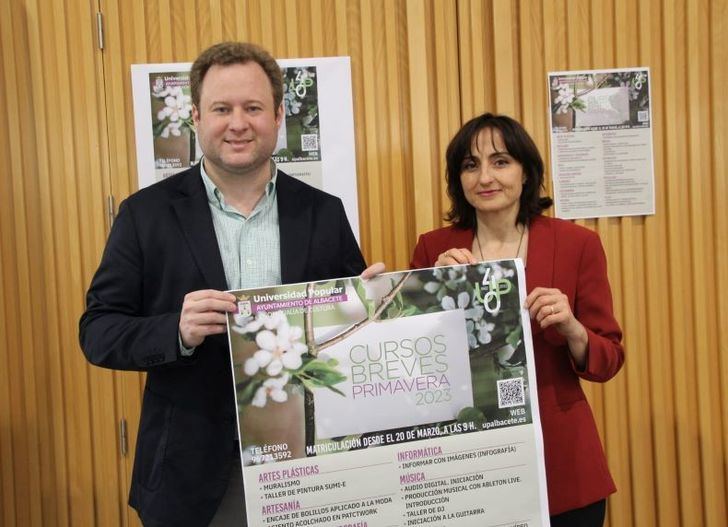 La Universidad Popular de Albacete oferta 36 cursos breves en su programación de primavera con 598 plazas disponibles