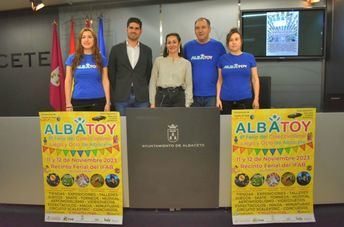 AlbaToy regresa con novedades los días 11 y 12 de noviembre, con el apoyo de las instituciones