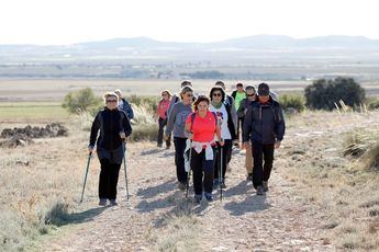 Días de sol siguen acompañando a los participantes de las rutas de Senderismo de la Diputación de Albacete