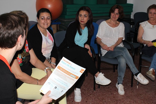 El centro de salud zona 4 de Albacete finaliza el primer taller de deshabituación tabáquica