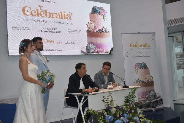 La Diputación valora la capacidad del sector nupcial para innovar, durante la presentación de la Feria Celebralia