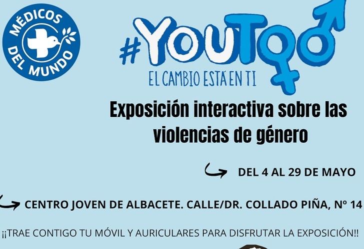 La exposición ‘YouToo’ para concienciar a la población joven albaceteña contra la violencia de género