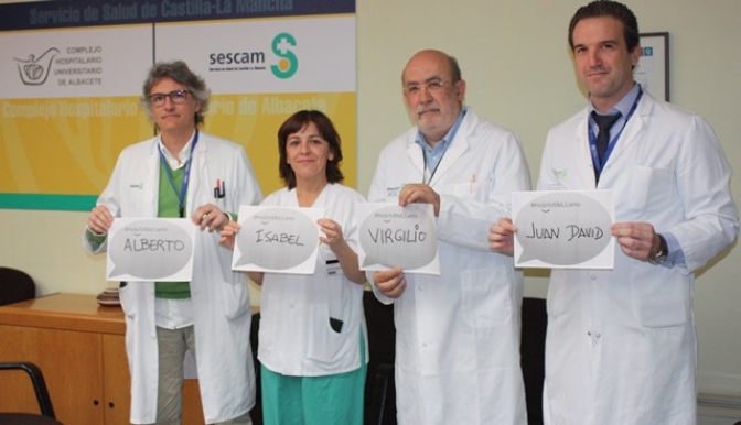 Presentada en el Hospital de Albacete la campaña que resalta la importancia de la comunicación cercana entre profesionales y pacientes