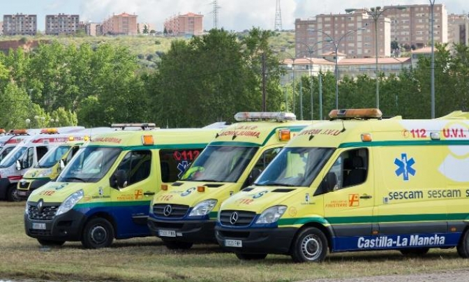 La Junta de Castilla-La Mancha publica el lunes la adjudicación del concurso de transporte sanitario terrestre del SESCAM