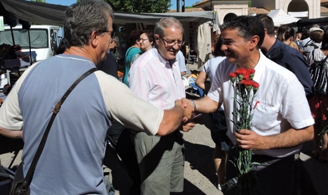 Mañana de ‘invasores’ de los partidos políticos de Albacete en su campaña electoral