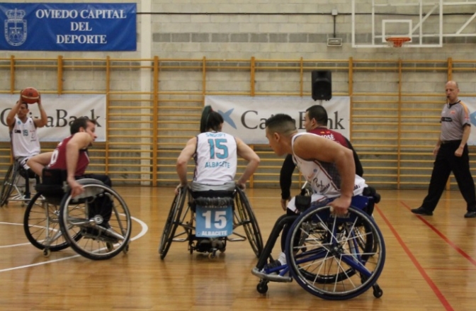 El BSR Amiab Albacete se metió en las semifinales de la Copa del Rey, junto a Ilunion, Fundación Grupo Norte y Amfiv