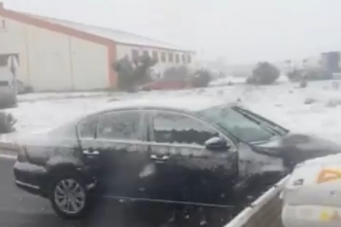 Suspenden las clases en varias localidades de Albacete por el temporal de nieve y hay cortadas varias carreteras