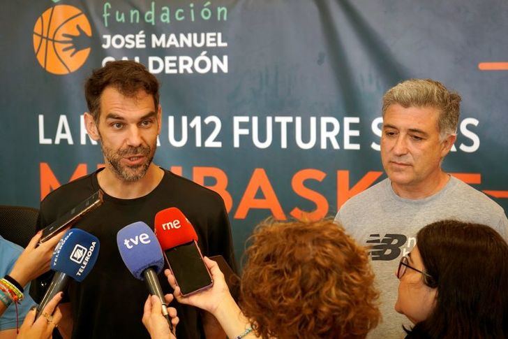 José Manuel Calderón apoya el torneo de minibasket en La Roda, reconocido como el mejor de Europa