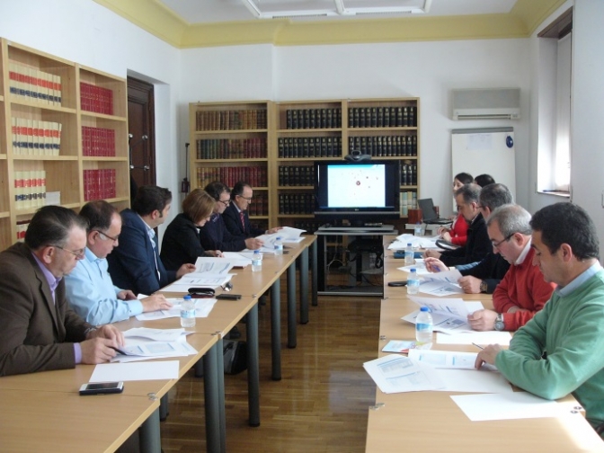 Reunión en la Subdelegación de Gobierno de Albacete sobre seguridad vial