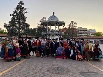 El Grupo de Folklore Abuela Santa Ana rinde homenaje a las seguidillas en el Verano Cultural de Albacete