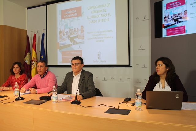 Educación oferta en Albacete 13.534 plazas para el próximo curso escolar con un nuevo proceso de admisión de alumnos