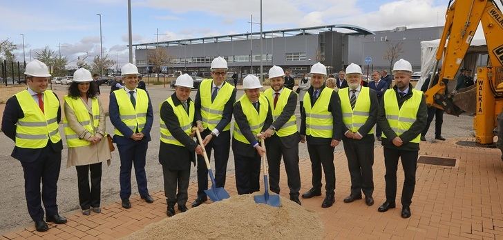 El 'hub' logístico de Airbus en Albacete inicia sus obras hasta tener los 130.000 m2 de almacén para ensamblar helicópteros