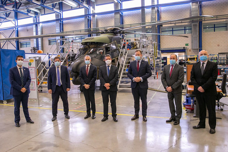 Airbus Helicopters iniciará en septiembre las contrataciones para su centro logístico de Albacete