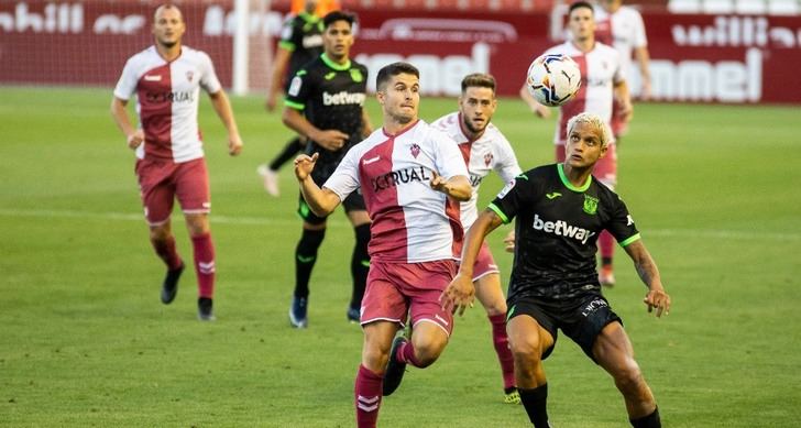 Imagen de un amistoso de pretemporada del Alba ante el Leganés.