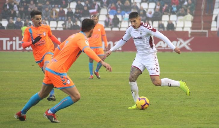 El Albacete Balompié pierde tras doce jornadas después y cae a la cuarta posición de la tabla