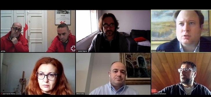 El alcalde de Albacete agradece el compromiso de la Cruz Roja con la ciudad