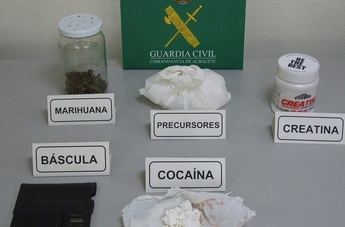 Detenidos dos vecinos de Almansa, de 37 y 40 años, por tráfico de drogas