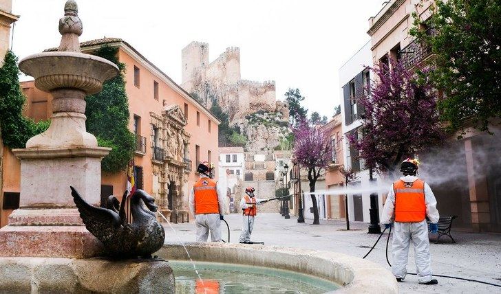 Protección Civil de Almansa ha realizado más de 100 servicios durante el estado de alarma