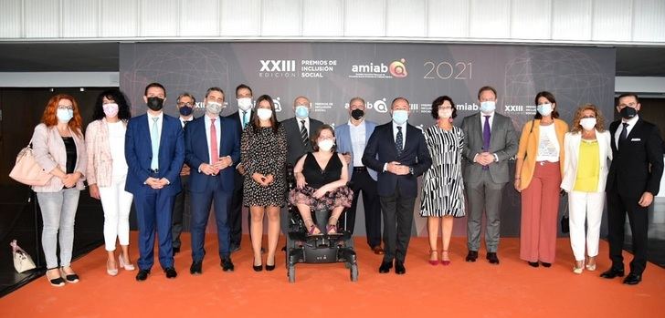 Amiab reconoce a instituciones, empresas, medios de comunicación y particulares con sus XXIII Premios Inclusión Social
