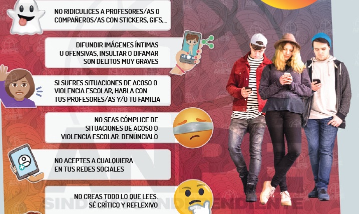 ANPE inicia una campaña sobre el buen uso del móvil y las redes sociales en los centros educativos