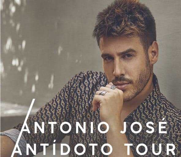 El cantante Antonio José presenta su Gira ‘Antídoto’ en el Palacio de Congresos de Albacete