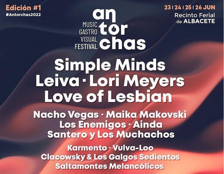 Love of Lesbian, Leiva y chefs de alta cocina maridarán música y fogones para prender el Antorchas Festival de Albacete