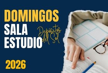 La sala de estudios de los Depósitos del Sol ofrecerán 216 puestos los domingos durante el mes de febrero