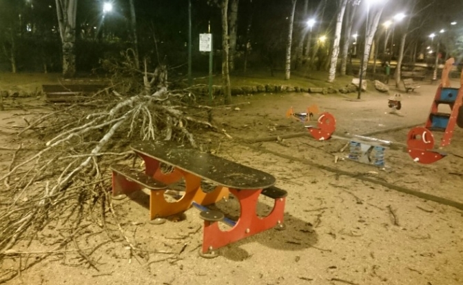 La borrasca Gabriel pone en alerta a la provincia de Albacete por el viento