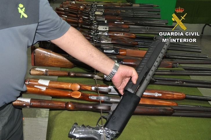 La Comandancia de la Guardia Civil de Albacete acoge el 15 de noviembre una subasta de armas