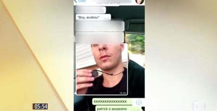 El asesino de Pioz en una imagen de su whatsApp.