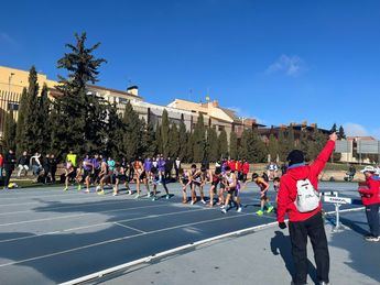 Más de 300 atletas participan en la 1ª jornada del Campeonato Provincial de Atletismo de Invierno en Albacete