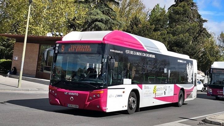 Los usuarios de autobús crecen un 20,2% en junio en Castilla-La Mancha