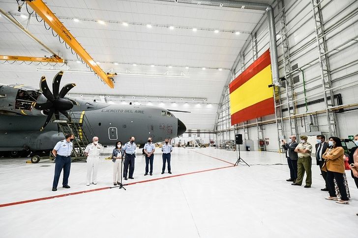 Dos aviones del Ejército del Aire saldrán este sábado desde Albacete con material ofensivo para Ucrania