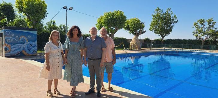 Mejoras en la piscina municipal de Barrax: Inversión de 8.000 euros del Gobierno y Ayuntamiento