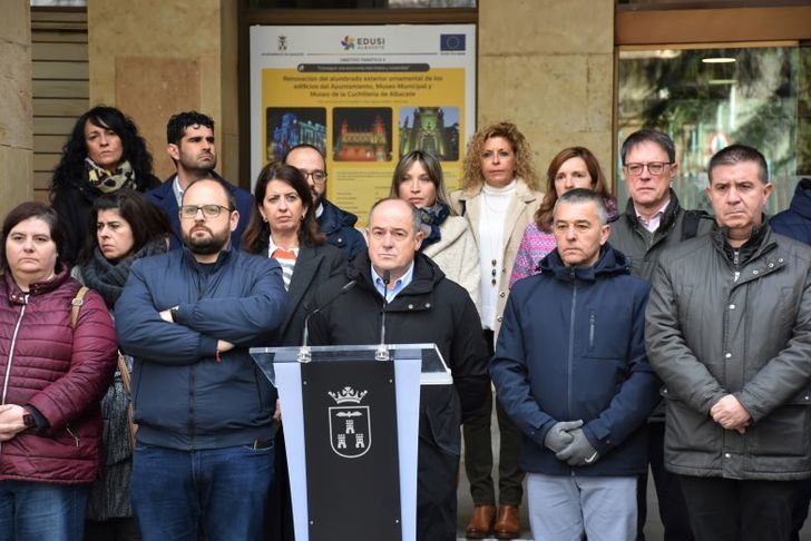 El Ayuntamiento de Albacete muestra su solidaridad con la población ucraniana y urge al fin de la guerra