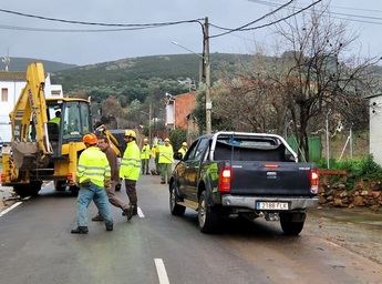 La borrasca 'Irene' deja 30 litros por m2, desprendimientos e inundaciones en Arroba de los Montes (Ciudad Real)