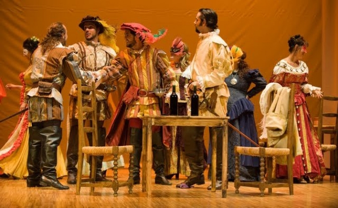 Zorrilla y Don Juan Tenorio, este sábado en La Roda con la compañía  Amigos del Tenorio