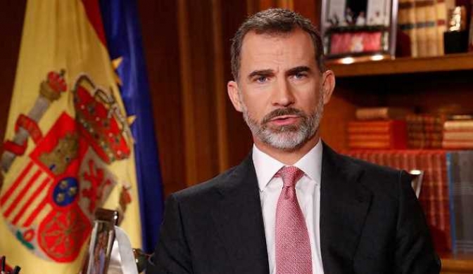 El mensaje del Rey fue seguido por 5,8 millones de espectadores, siendo La 1 la más vista en Castilla-La Mancha