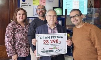 Casi 30.000 euros deja en Balazote (Albacete) el sorteo de Bonoloto
