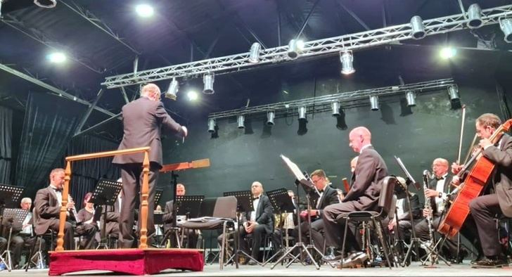 La Banda Sinfónica de Albacete ‘se estrena’ en Madrigueras, por el convenio con la Diputación de Albacete
