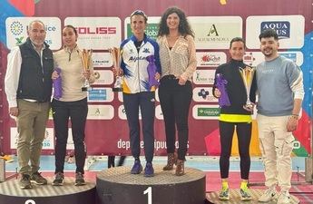 María José De Toro y Domingo Cuevas dominan la XVI Carrera Popular de Barrax